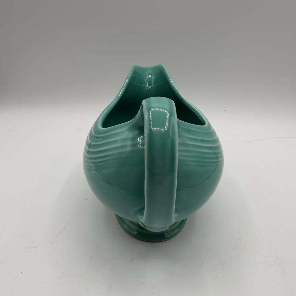 Vintage Fiesta Ware HLC Homer Laughlin Sauce Gravy‎ Boat Turquoise Blue Aqua USA